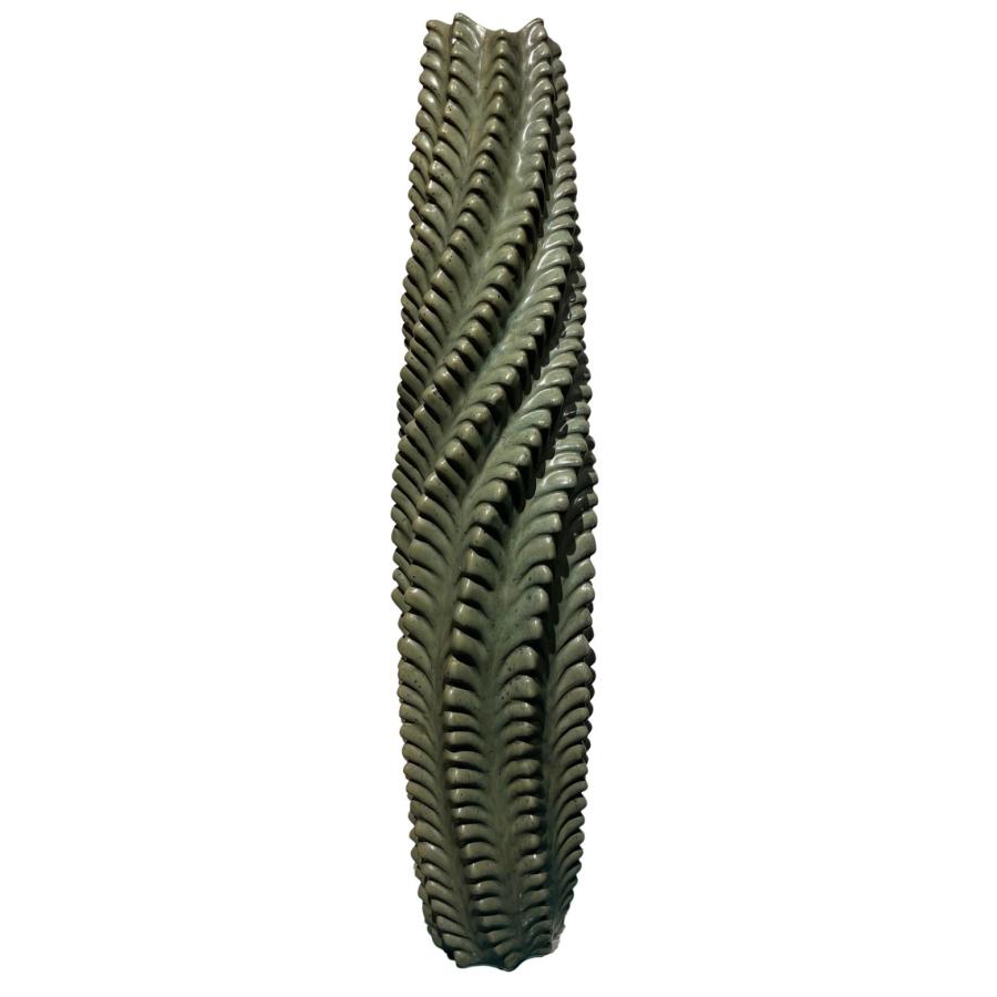 Verdan Tall Green Vase